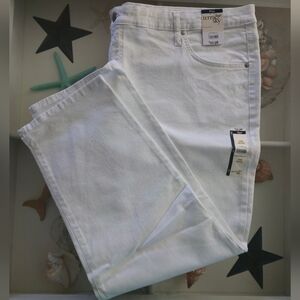 26W Terra & Sky White Jeans